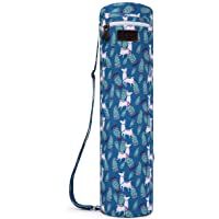 Boence Bolsa de Yoga-Bolsa de Transporte para Esterilla de Yoga Lona Resistente- Cremalleras Lisas- Correa Ajustable…